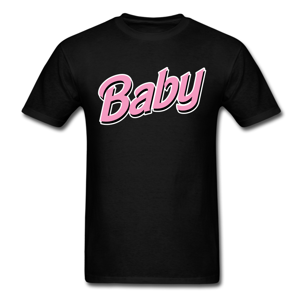 Baby Doll Lettering Unisex Classic T-Shirt - black