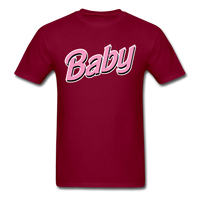 Load image into Gallery viewer, Baby Doll Lettering Unisex Classic T-Shirt - burgundy
