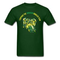 Load image into Gallery viewer, I Support The Jamaican Bobsled Team Unisex Classic T-Shirt - forest green
