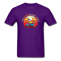 Load image into Gallery viewer, I Like My Hog And Maybe Three People Unisex Classic T-Shirt - purple
