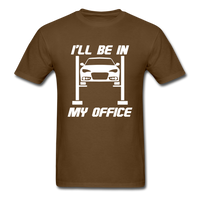 Load image into Gallery viewer, I&#39;ll Be In My Office Mechanic Unisex Classic T-Shirt - brown
