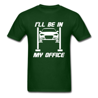 Load image into Gallery viewer, I&#39;ll Be In My Office Mechanic Unisex Classic T-Shirt - forest green
