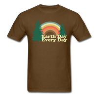 Load image into Gallery viewer, Earth Day Every Day Unisex Classic T-Shirt - brown
