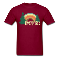 Load image into Gallery viewer, Earth Day Every Day Unisex Classic T-Shirt - burgundy
