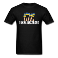 Load image into Gallery viewer, Ukraine Strong Unisex Classic T-Shirt - black

