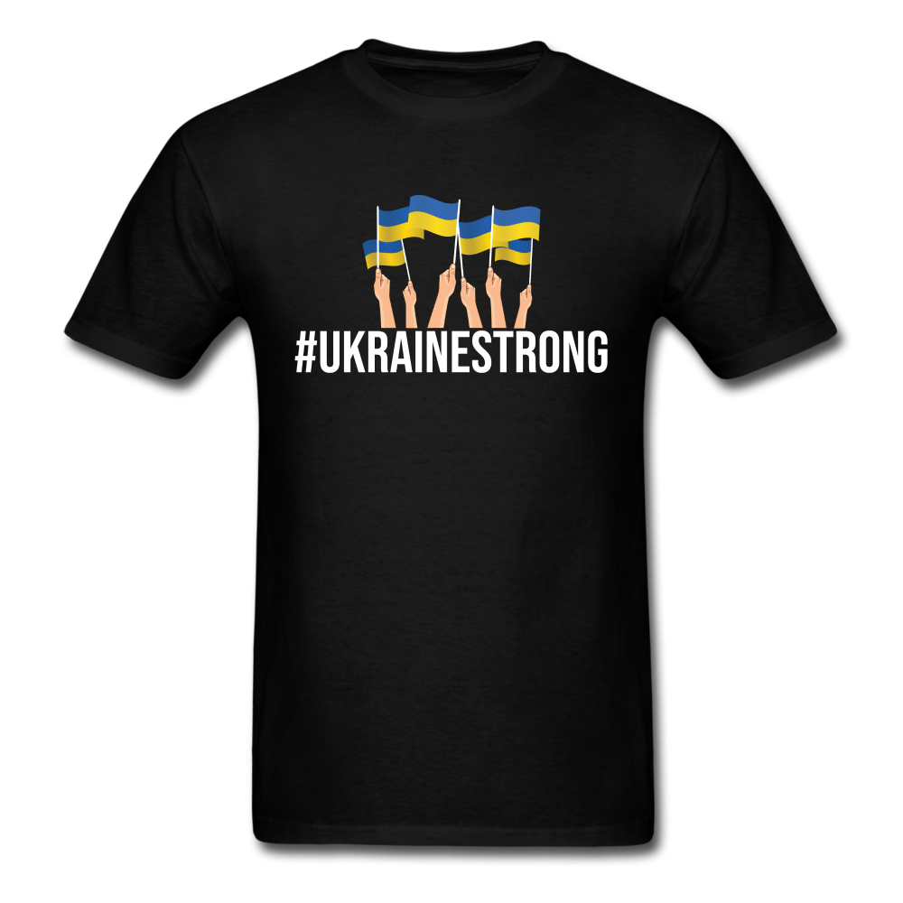 Ukraine Strong Unisex Classic T-Shirt - black