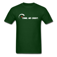 Load image into Gallery viewer, Tuna No Crust Unisex Classic T-Shirt - forest green
