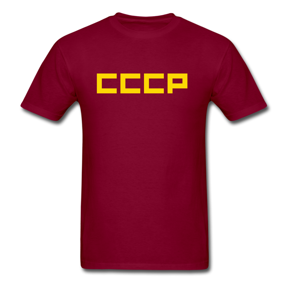 CCCP Unisex Classic T-Shirt - burgundy