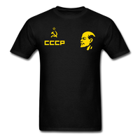 Load image into Gallery viewer, CCCP Russia Lenin Hammer And Sickle Unisex Classic T-Shirt - black
