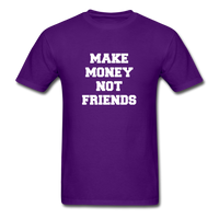 Load image into Gallery viewer, Make Money Not Friends Unisex Classic T-Shirt - purple
