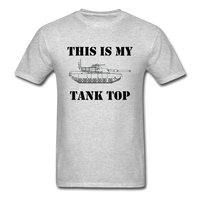 Load image into Gallery viewer, This Is My Tank Top (Black Letters) Unisex Classic T-Shirt - heather gray
