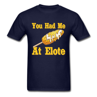 Load image into Gallery viewer, You Had Me At Elote Unisex Classic T-Shirt - navy
