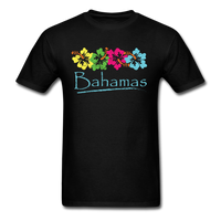 Load image into Gallery viewer, Bahamas (Blue Letters) Unisex Classic T-Shirt - black
