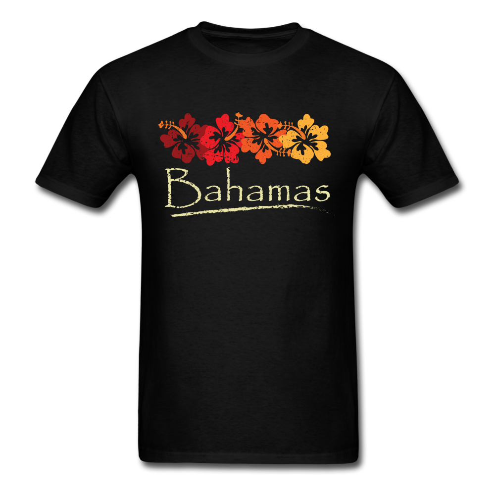 Bahamas (Tan Letters) Unisex Classic T-Shirt - black