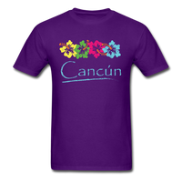 Load image into Gallery viewer, Cancun (Blue Letters) Unisex Classic T-Shirt - purple
