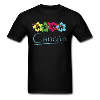 Load image into Gallery viewer, Cancun (Blue Letters) Unisex Classic T-Shirt - black
