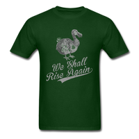 Load image into Gallery viewer, Dodo Bird We Shall Rise Again Unisex Classic T-Shirt - forest green
