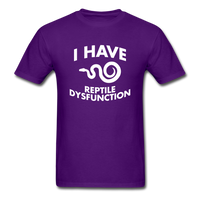 Load image into Gallery viewer, I Have Reptile Dysfunction Unisex Classic T-Shirt - purple
