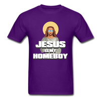 Load image into Gallery viewer, Jesus Homeboy Unisex Classic T-Shirt - purple

