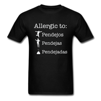 Load image into Gallery viewer, Allergic To Pendejos Pendejas Pendejadas Unisex Classic T-Shirt - black
