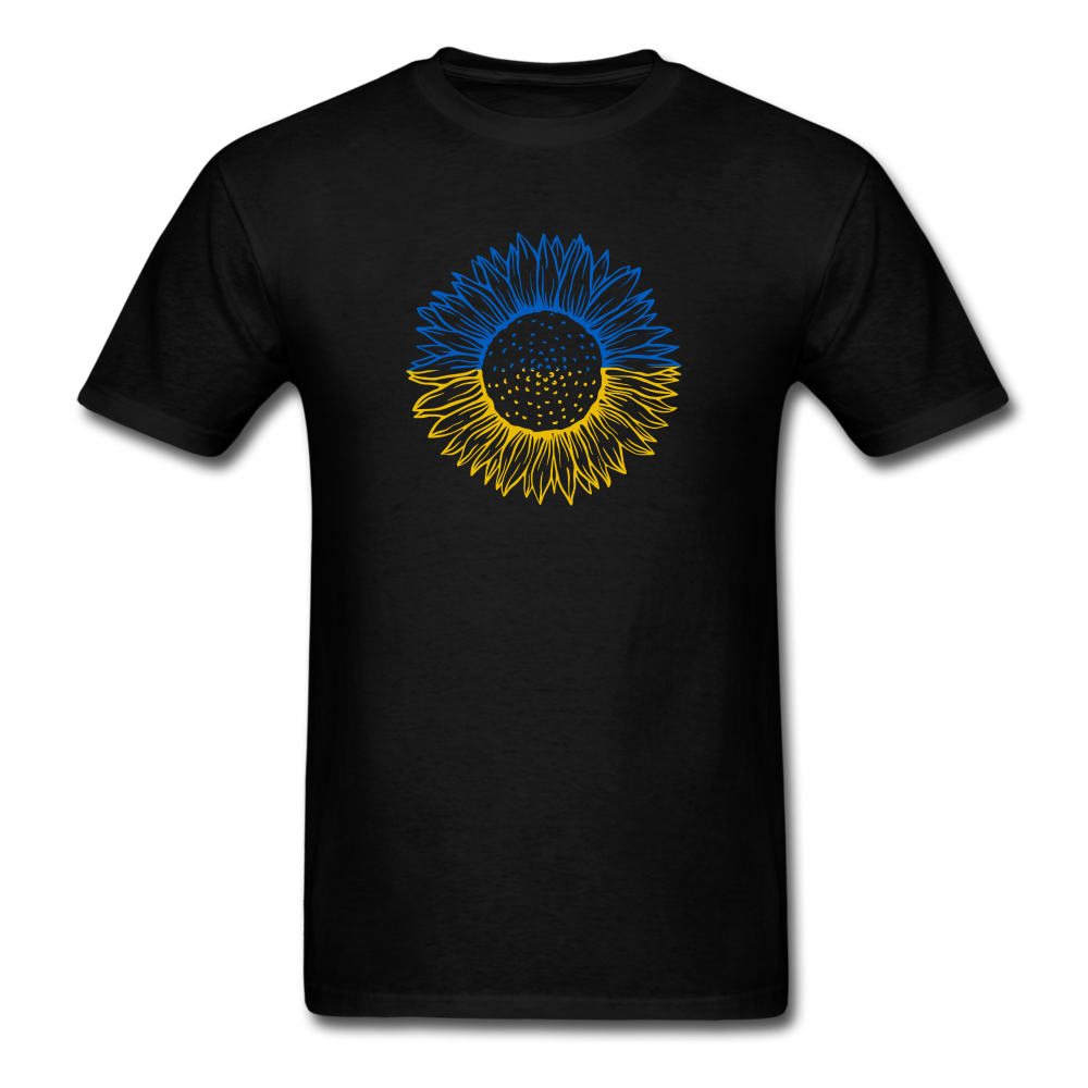 Ukraine Sunflower Unisex Classic T-Shirt - black