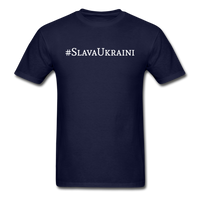 Load image into Gallery viewer, Slava Ukraini - Glory To Ukraine Unisex Classic T-Shirt - navy
