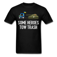Load image into Gallery viewer, Some Heroes Tow Trash Ukraine Famer Unisex Classic T-Shirt - black
