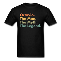 Load image into Gallery viewer, Octavio The Man The Myth The Legend Unisex Classic T-Shirt - black
