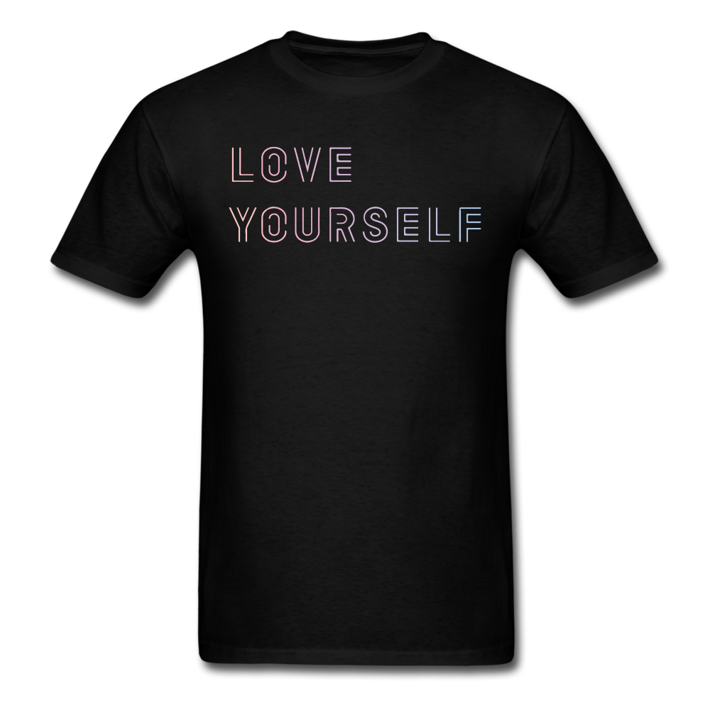 Love Yourself Unisex Classic T-Shirt - black