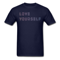 Load image into Gallery viewer, Love Yourself Unisex Classic T-Shirt - navy
