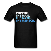 Load image into Gallery viewer, Poppoo The Man The Myth The Mensch Unisex Classic T-Shirt - black
