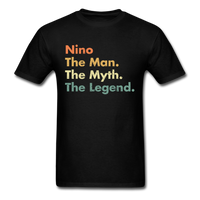 Load image into Gallery viewer, Nino The Man The Myth The Legend Unisex Classic T-Shirt - black
