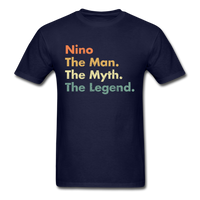 Load image into Gallery viewer, Nino The Man The Myth The Legend Unisex Classic T-Shirt - navy
