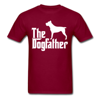 Load image into Gallery viewer, The Dogfather Cane Corso Unisex Classic T-Shirt - burgundy
