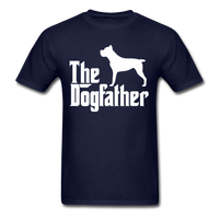 Load image into Gallery viewer, The Dogfather Cane Corso Unisex Classic T-Shirt - navy
