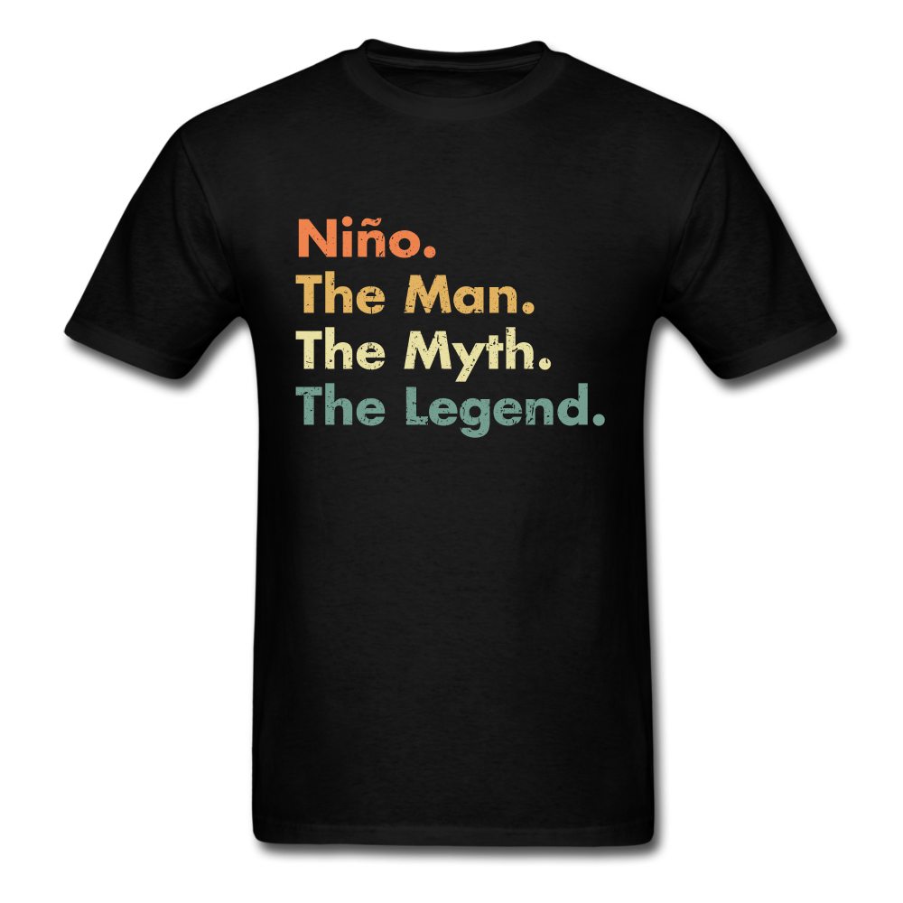 Niño The Man The Myth The Legend Unisex Classic T-Shirt - black