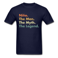 Load image into Gallery viewer, Niño The Man The Myth The Legend Unisex Classic T-Shirt - navy
