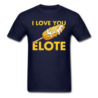 Load image into Gallery viewer, I Love You Elote Unisex Classic T-Shirt - navy
