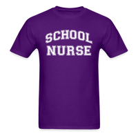 Load image into Gallery viewer, School Nurse Unisex Classic T-Shirt - purple
