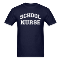 Load image into Gallery viewer, School Nurse Unisex Classic T-Shirt - navy
