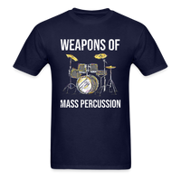 Load image into Gallery viewer, Weapons Of Mass Percussion Unisex Classic T-Shirt - navy
