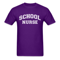 Load image into Gallery viewer, School Nurse Unisex Classic T-Shirt - purple
