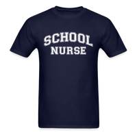 Load image into Gallery viewer, School Nurse Unisex Classic T-Shirt - navy
