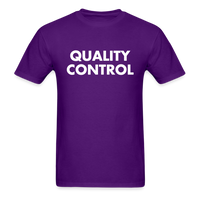Load image into Gallery viewer, Quality Control Unisex Classic T-Shirt - purple
