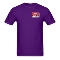 Load image into Gallery viewer, Hello My Name Is Sancho Unisex Classic T-Shirt - purple
