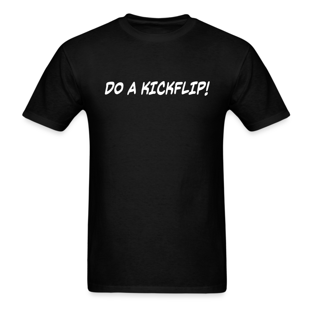 Do A Kickflip Unisex Classic T-Shirt - black