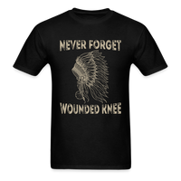 Load image into Gallery viewer, Never Forget Wounded Knee Unisex Classic T-Shirt - black
