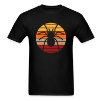 Load image into Gallery viewer, Tarantula Vintage Retro Sunset Unisex Classic T-Shirt - black
