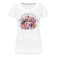 Load image into Gallery viewer, Leti&#39;s: Circulo De Mujeres Que Corren Con Los Lobos Women’s Premium T-Shirt - white
