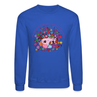 Load image into Gallery viewer, Leti&#39;s: Circulo De Mujeres Que Corren Con Los Lobos Unisex Sweatshirt - royal blue
